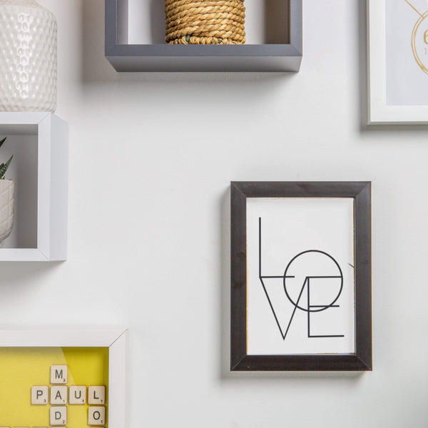 Nicola Spring 5" X 7" 3D Box Photo Frame