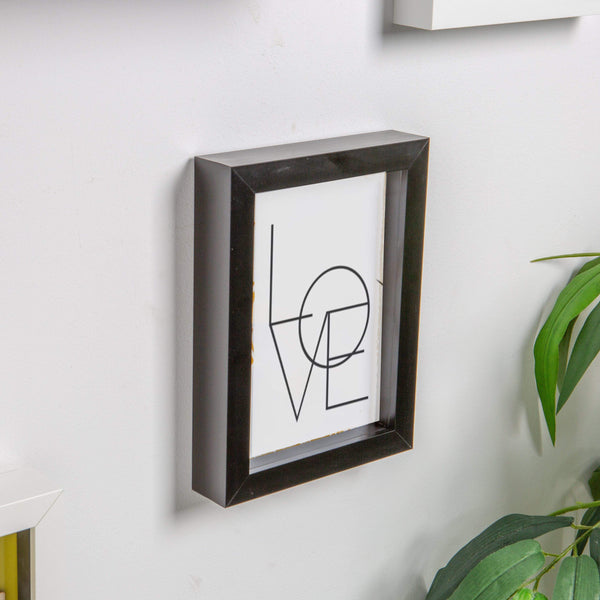 Nicola Spring 5" X 7" 3D Box Photo Frame