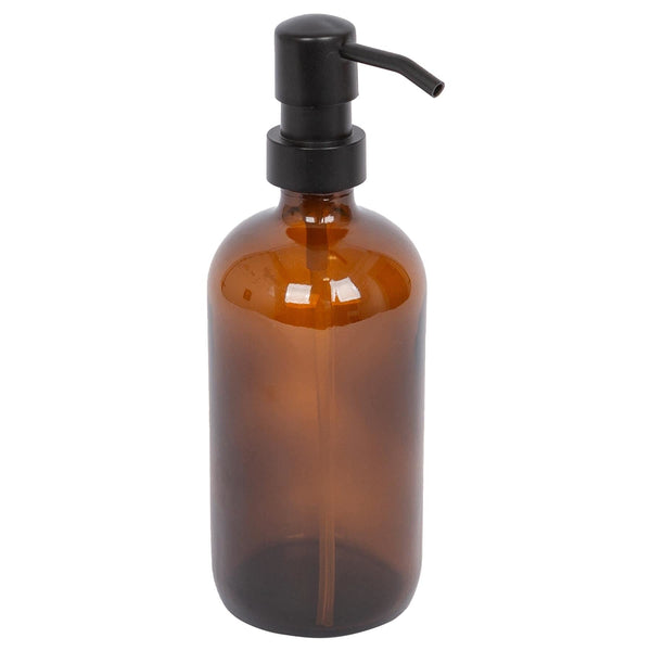 nicola spring 500ml Amber Glass Soap Dispenser