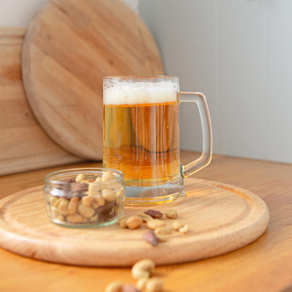 Nicola Spring 500ml Pub Glass Beer Mugs - Pack Of 2