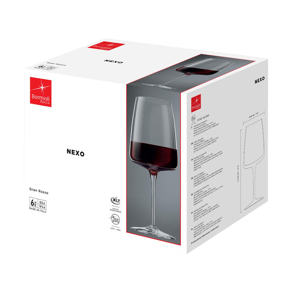 Nicola Spring 540ml Nexo Wine Glasses - Pack Of Six