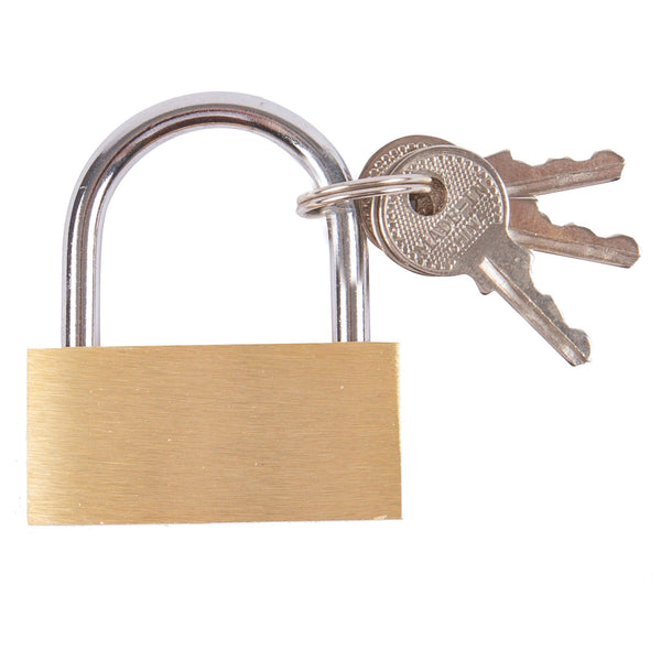nicola spring 5cm Brass Padlock