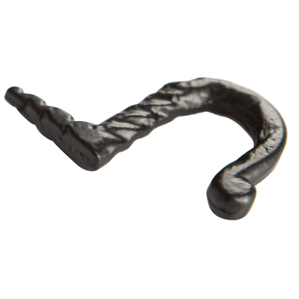 Nicola Spring 5mm X 40mm Black Twisted Nail Hook