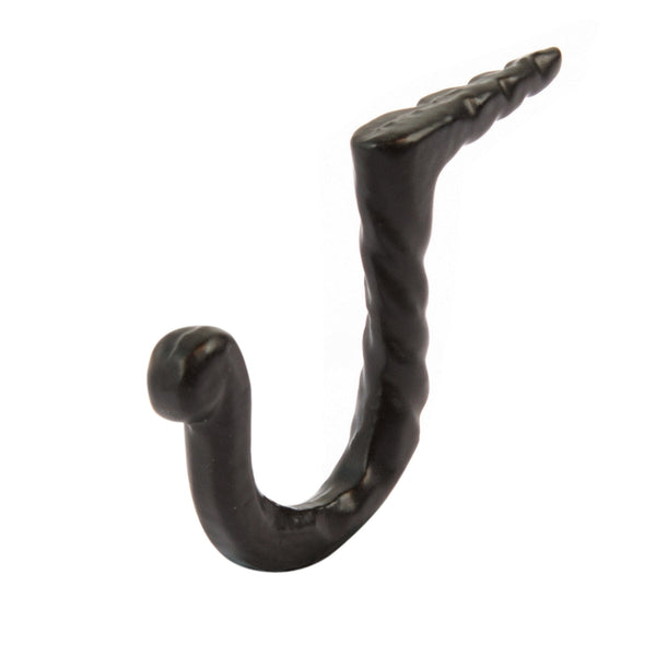 nicola spring 5mm x 40mm Black Twisted Nail Hook