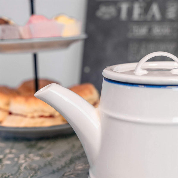 Nicola Spring 5pc Rustic White Tea For Two Set