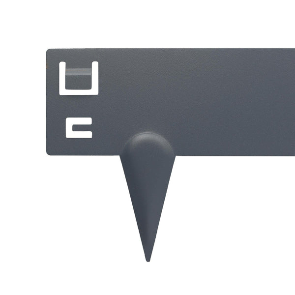 Nicola Spring 5pc Steel Lawn Edging Set - 5m X 8cm