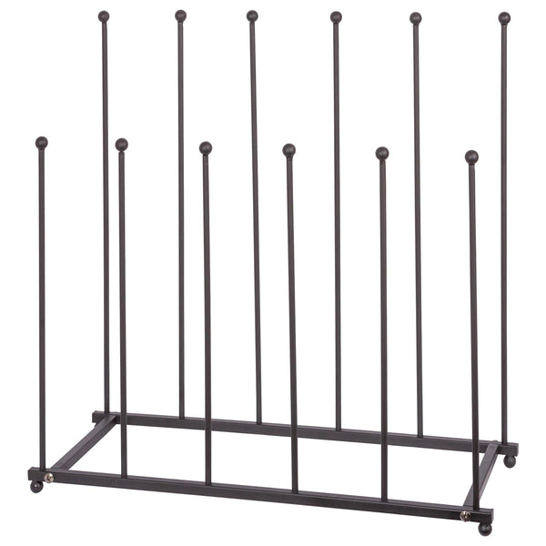 nicola spring 6 Pair Steel Wellington Boot Rack