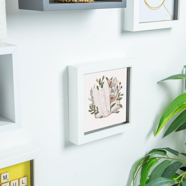 Nicola Spring 6" X 6" 3D Box Photo Frame