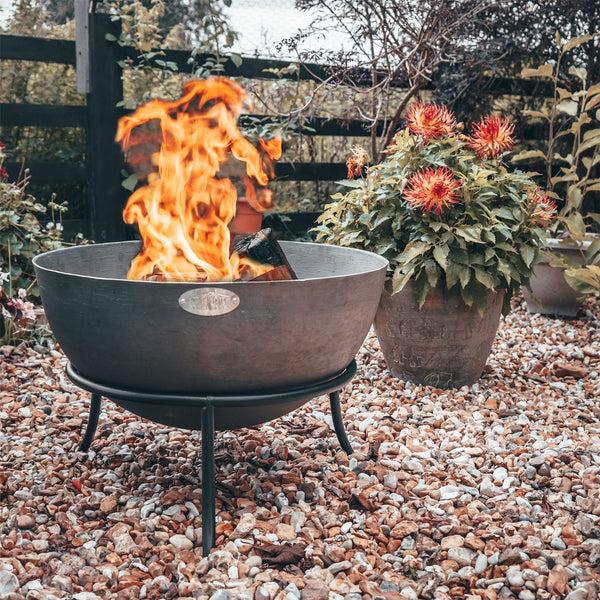 Nicola Spring 60cm Steel Garden Fire Pit