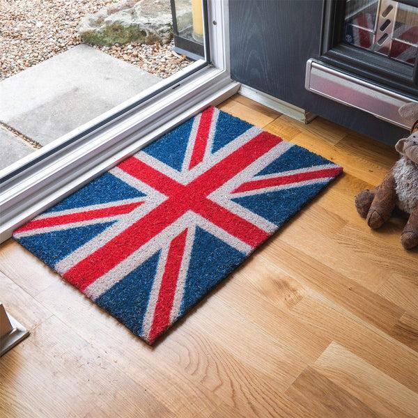 Nicola Spring 60cm X 40cm Union Jack Coir Door Mat