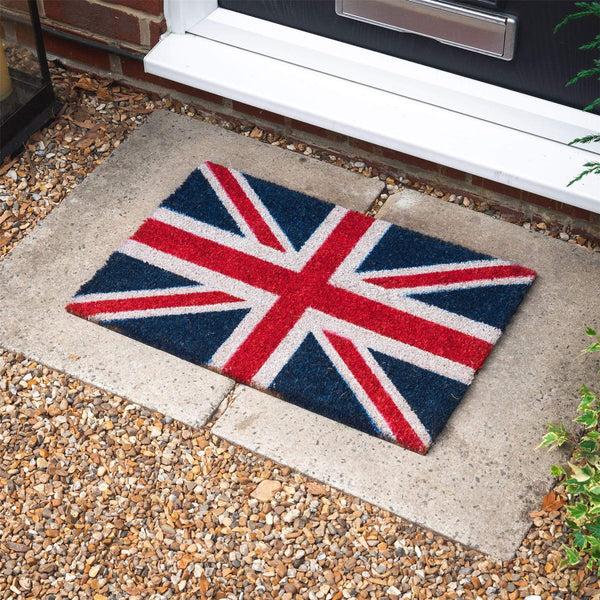 Nicola Spring 60cm X 40cm Union Jack Coir Door Mat