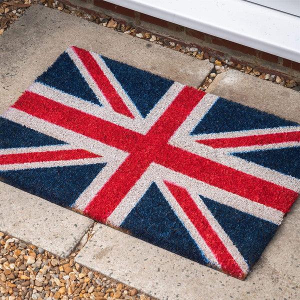 Nicola Spring 60cm X 40cm Union Jack Coir Door Mat