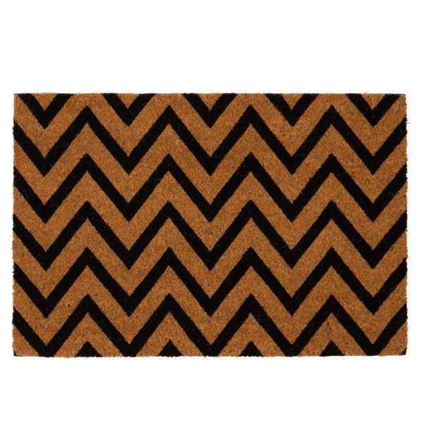 nicola spring 60cm x 40cm Zig Zag Coir Door Mat