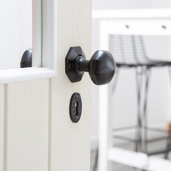 Nicola Spring 60mm Octagonal Rim & Mortice Door Knob