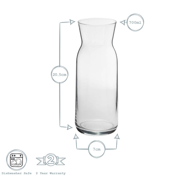 Nicola Spring 700ml Brocca Glass Carafe