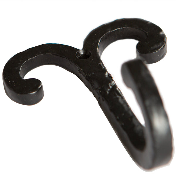 Nicola Spring 70mm X 90mm Black Wire Coat Hook