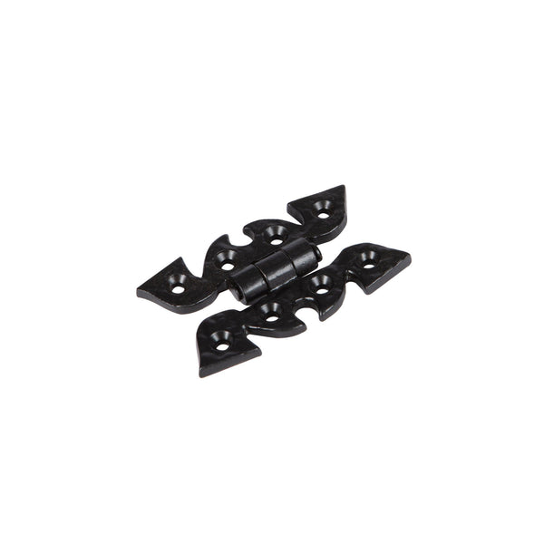 nicola spring 75mm Black Ornate Cabinet Hinge
