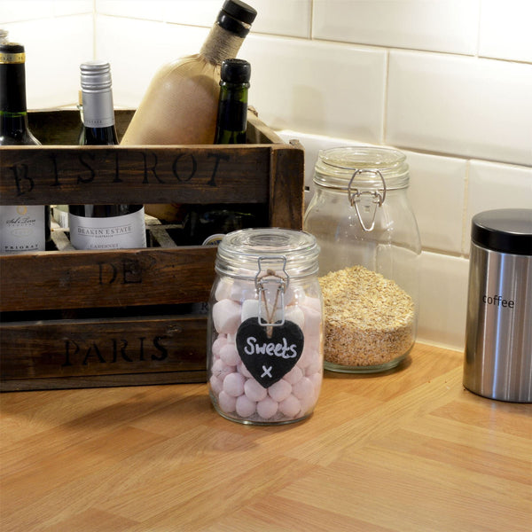 Nicola Spring 7cm Slate Heart Hanging Tag