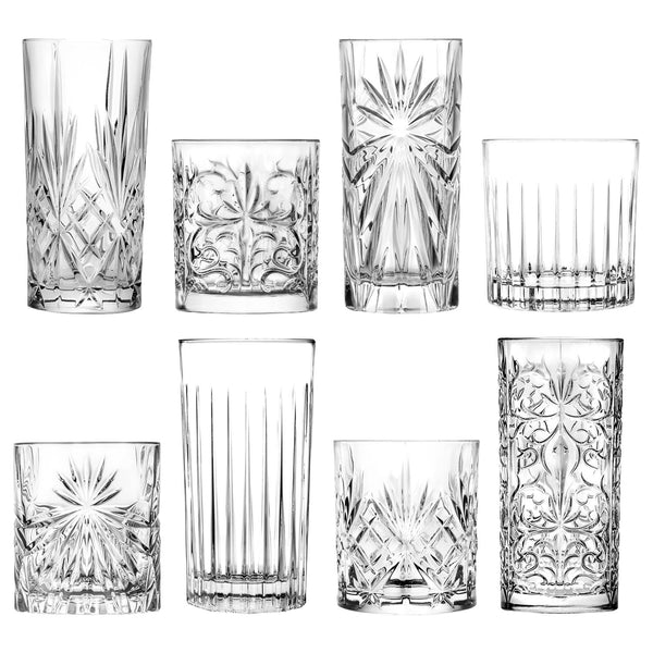 nicola spring 8 Piece Mixology Glassware Set