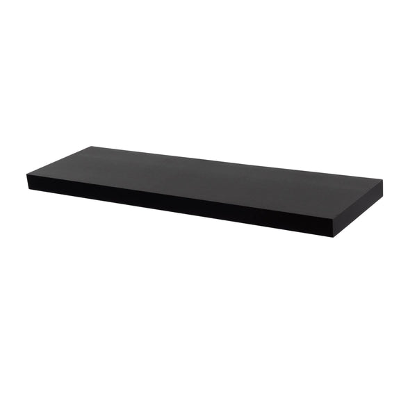 nicola spring 80cm Black Modern Floating Shelf