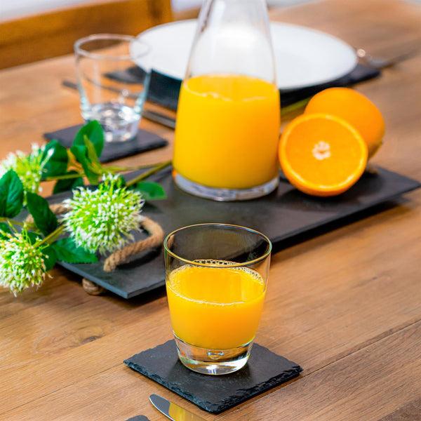 Nicola Spring 8pc Luna Glassware Set