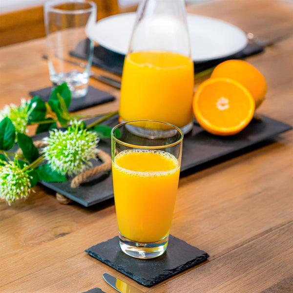 Nicola Spring 8pc Luna Glassware Set