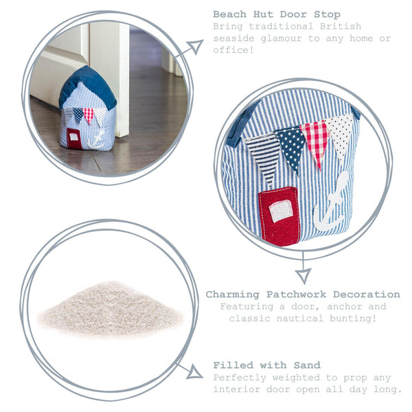 Nicola Spring Beach Hut Door Stop