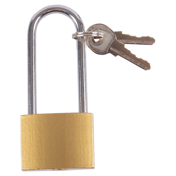 nicola spring Brass 4cm Iron Long Shackle Padlock