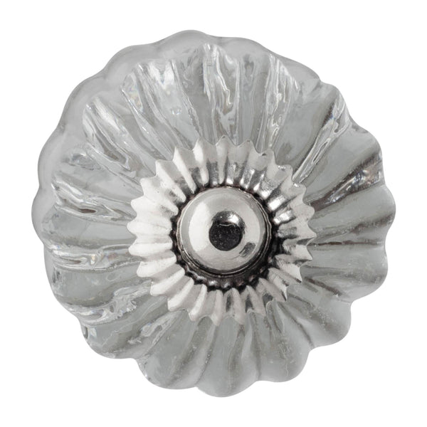 nicola spring Button Glass Door Knob