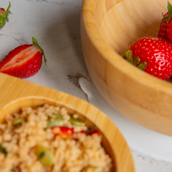 Nicola Spring Children's Bamboo Bowl Suction Cup