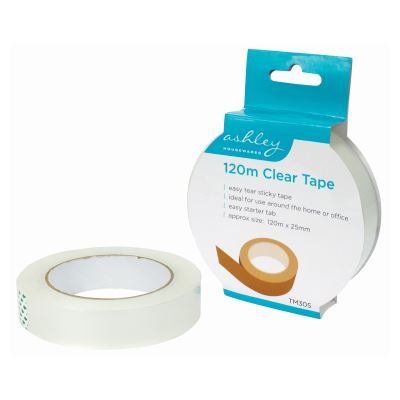 nicola spring Clear Tape - 120m x 25mm