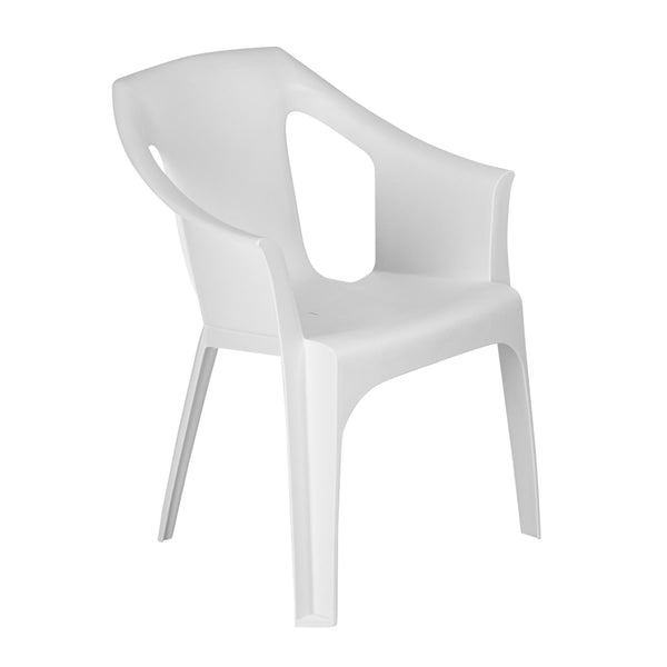 nicola spring Cool Garden Dining Chair - White