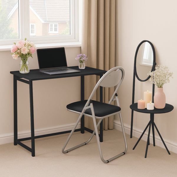 Nicola Spring Deluxe Wooden Folding Desk