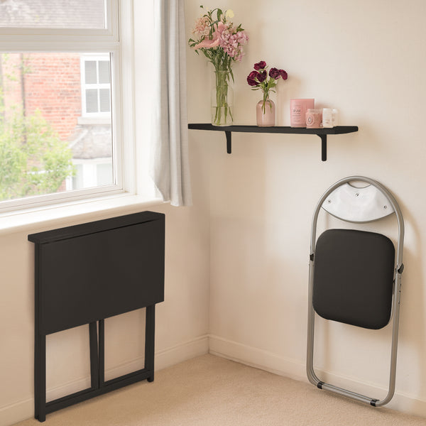 Nicola Spring Deluxe Wooden Folding Desk