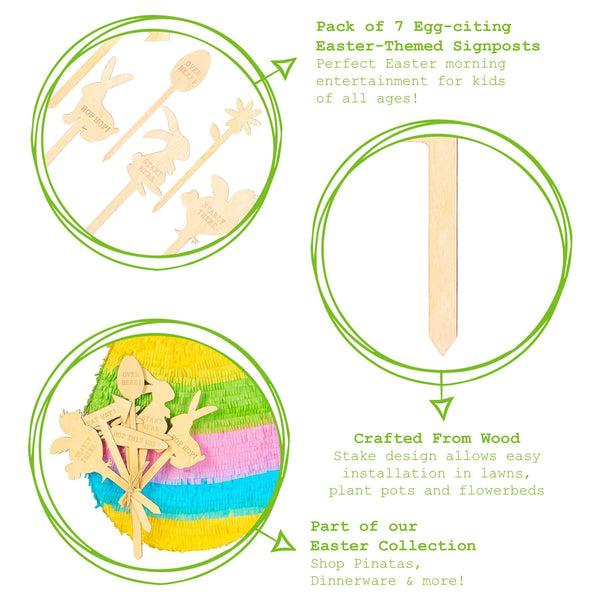 Nicola Spring Easter Egg Hunt Game - Pack Of Seven