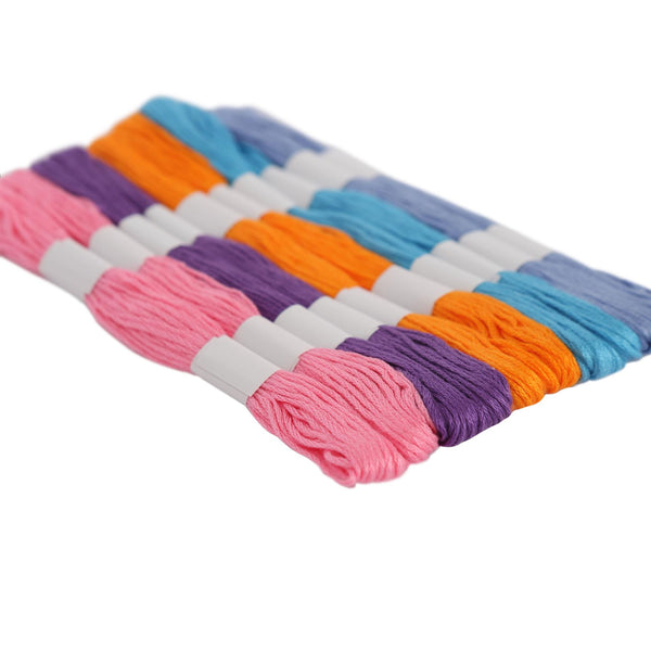 Nicola Spring Embroidery Threads - 6.6M (6ply)