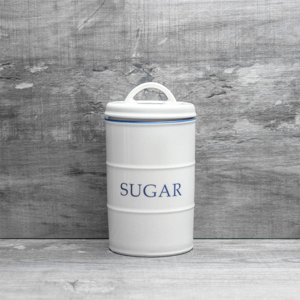 Nicola Spring Farmhouse White Sugar Canister