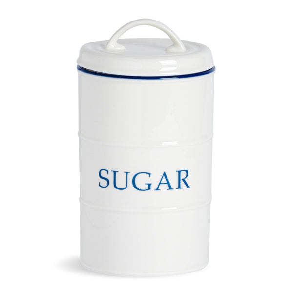 nicola spring Farmhouse White Sugar Canister