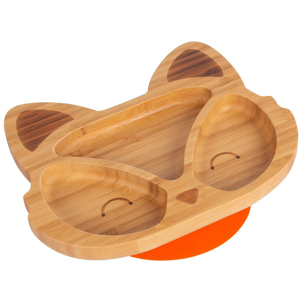 Nicola Spring Flynn The Fox Bamboo Suction Plate