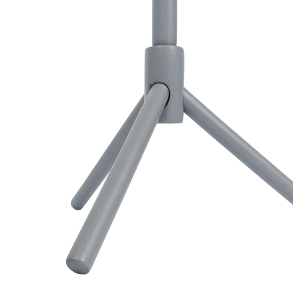 Nicola Spring Grey Free-Standing Wooden Coat Rack