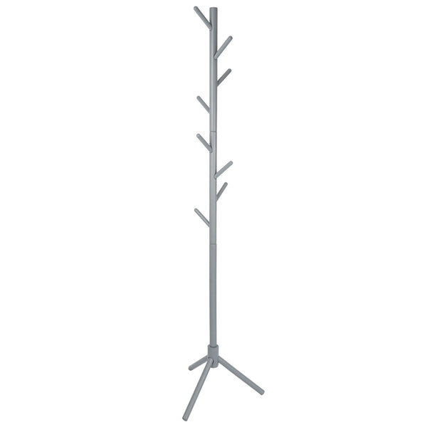 nicola spring Grey Free-Standing Wooden Coat Rack