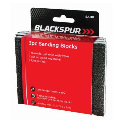 nicola spring Hand Sanding Blocks - Pack of 3