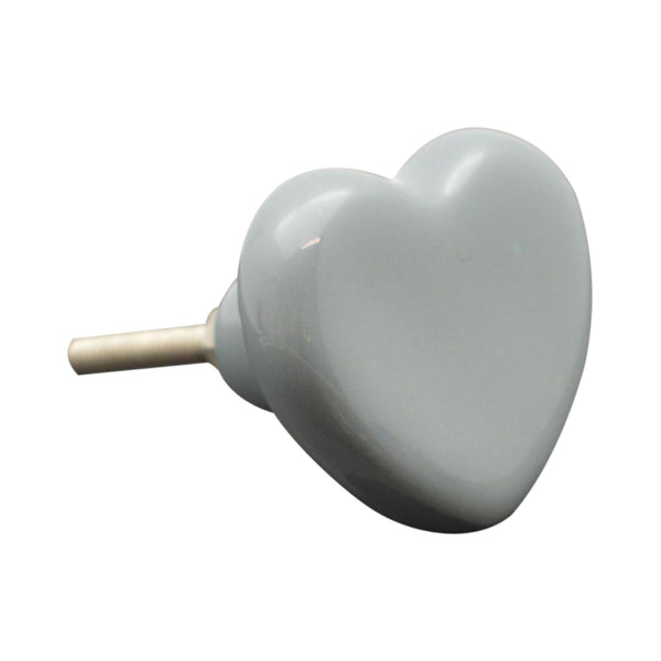 Nicola Spring Heart Ceramic Cabinet Knob