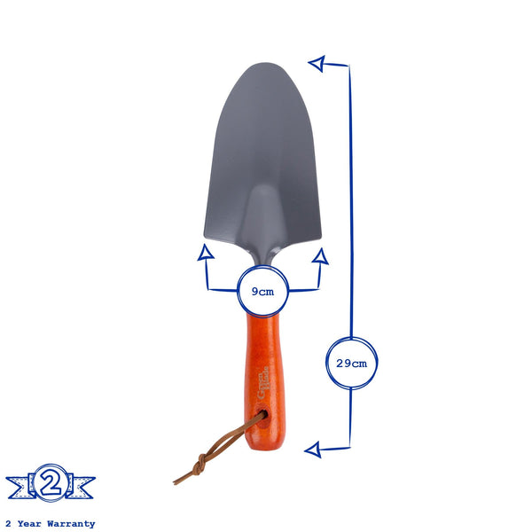 Nicola Spring Heavy Duty Wooden Handle Hand Trowel