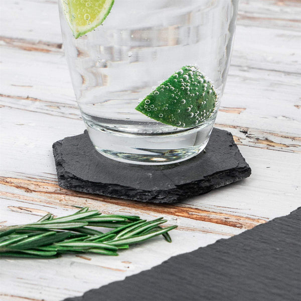 Nicola Spring Hexagon Slate Coasters - Pack Of Six