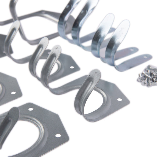 Nicola Spring Iron Shed Hooks Set - Pack Of 10