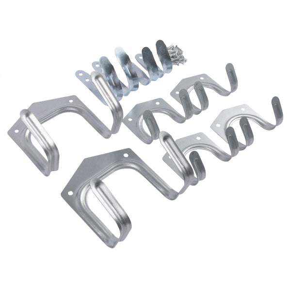 nicola spring Iron Shed Hooks Set - Pack of 10