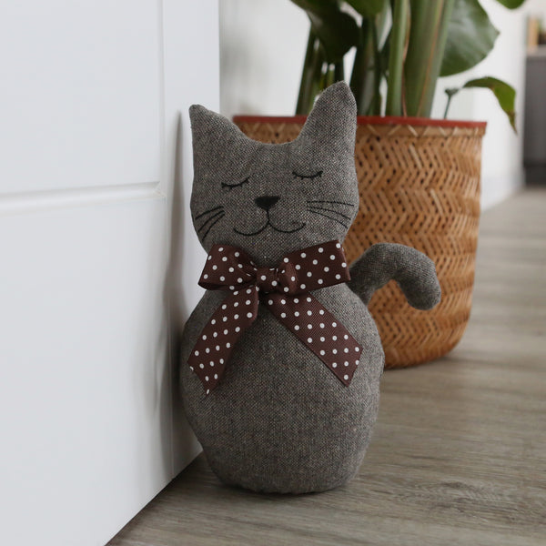 Nicola Spring Jasper The Cat Animal Door Stop