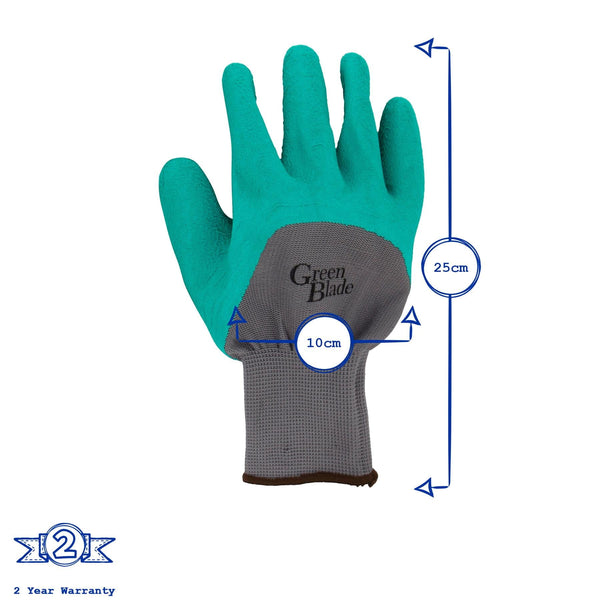 Nicola Spring Large Crinkle Latex Gardening Gloves