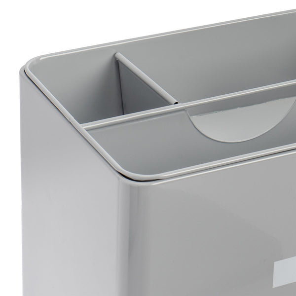 Nicola Spring Large Grey Vintage First Aid Tin